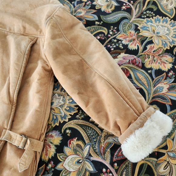 Vintage J.Percy For Marvin Richard's Camel Suede Leather Jacket - Picture 13 of 16
